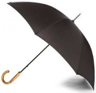 Mens Classic Fulton Commissioner Elmwood Hook Handle Walking Umbrella