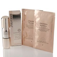 shiseido bio performance serum with benefiance mask d