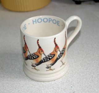 Original 2010 Emma Bridgewater Hoopoe Bird Mug Unused 1st Quality