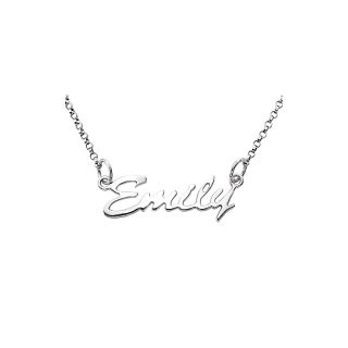  silver child s script name drop necklace rating 3 $ 45 00 s h $ 5 95