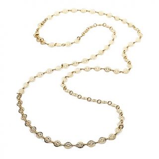 Prezioso Yellow Bronze 40 Scroll Necklace