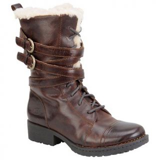 Born® Zuniga Leather Boot with Genuine Shearling