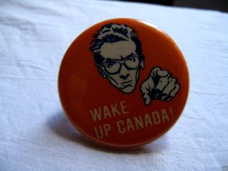Elvis Costello 1977 Canadian Promo Tour Button Extremely Rare