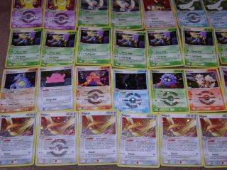 628 lot FIRE RED LEAF GREEN POKEMON CARDS 137 RARES NIDOQUEEN NO EX LV