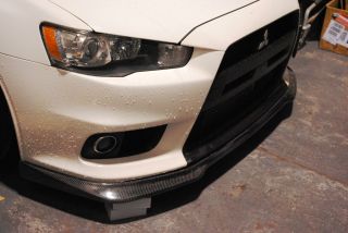  10 11 Mitsubishi Lancer Evolution x EVO 10 Carbon Fiber RA Lip