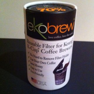 Ekobrew Reusable Filter for Keurig K Cup Single Cup Coffee Maker Gen 2