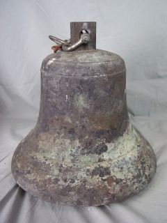 The Bronze Ships Bell from The Japanese Destroyer D 312 Murakumo Sunk