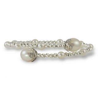 imperial pearls 45 9mm cultured pearl bypass bracelet d
