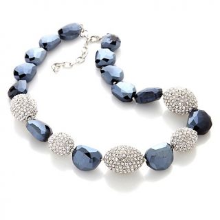 Jewelry Necklaces Beaded Joan Boyce Midnight Love Pavé Egg 20