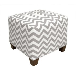 Home Furniture Accent Furniture Ottomans & Benches Zig Zag Square