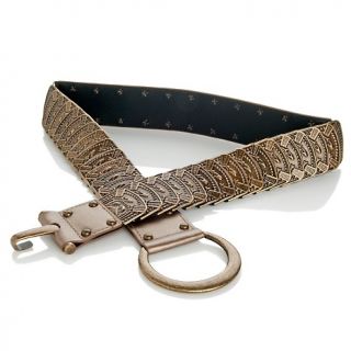 Curations with Stefani Greenfield Stretch Metal Belt
