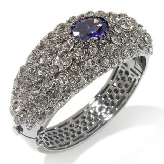  color cz and black diamond color crystal bracelet rating 7 $ 62 93