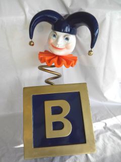  in The Box Jester Clown Display Toy Executive Interior Shop