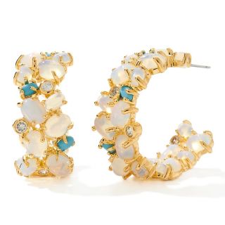  vintage champagne bubbles hoop earrings rating 58 $ 29 95 s h $ 5