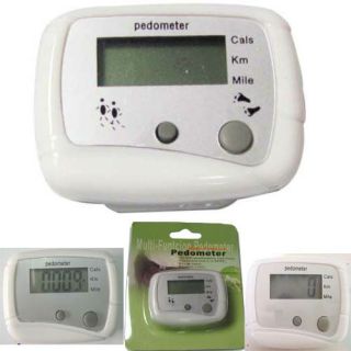 digital electronic step counter pedometer white features 1 100 % brand