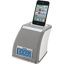 ihome ip21wvc ipod iphone space saver alarm clock $ 59 95