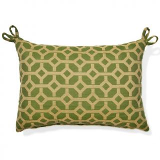 Home Home Décor Throw Pillows Rose Tree Limoges Green Jacquard