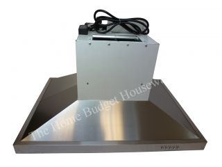  Steel 30 Kitchen Fan Oven Range Hoods Island Stove Ventilation System