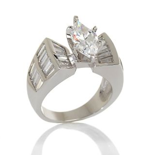 Jewelry Rings Bridal Engagement 3.84ct Absolute™ Marquise and