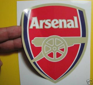 Lot of 5 Soccer Decal Sticker English Premier Arsenal 4 5 x 5