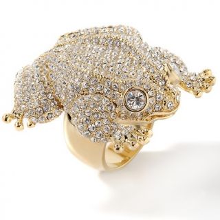  joan boyce kiss a frog pave crystal ring rating 17 $ 19 58 s h $ 1 99