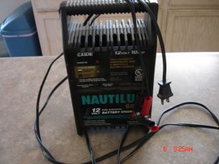 Exide Nautilus Gold 12 Volt 10 Amp Battery Charger