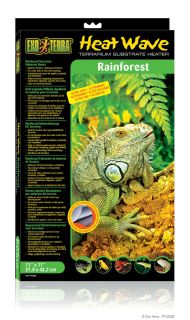 Exo Terra Reptile Heat Mat Pad Wave Heater Rainforest Large PT2026 PT