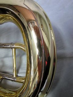 Used Yamaha Yep 321 Euphonium Baritone Horn Brass Lacquer Silver