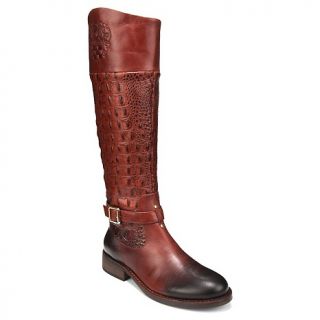 vince camuto flavian leather riding boot with crest d