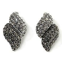 joan boyce color your world pave swirl earrings $ 59 95