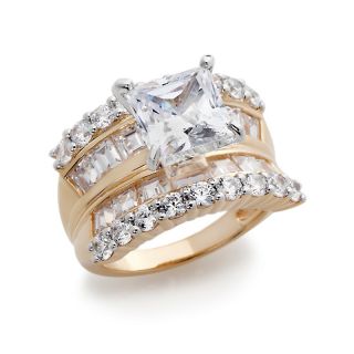 Jewelry Rings Bridal Engagement 5.45ct Absolute™ Square Radiant