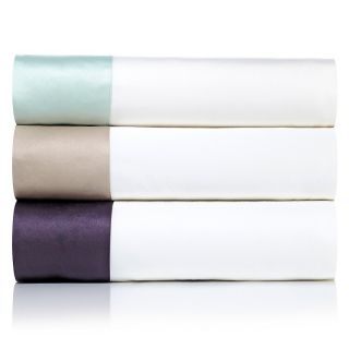 Colin Cowie Emory Sheet Set with Charmeuse Hem