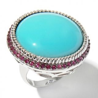 Rarities Fine Jewelry with Carol Brodie Turquoise and Ruby Sterling