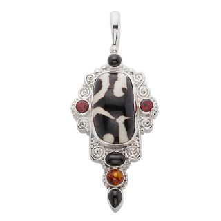 Sajen Silver by Marianna and Richard Jacobs African Mud Bead and