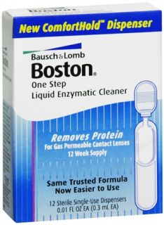 Boston One Step Liquid Enzymatic Cleaner Effectively removes protein