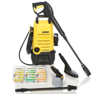 Karcher 1500 PSI Pressure Washer with Attachments and 36 SoapPacs at