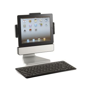 iPad® 2 Compatible PadDock Stand with Speakers and Bluetooth Keyboard