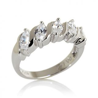 Jewelry Rings Anniversary 3  & 5 Stone 1.25ct Absolute