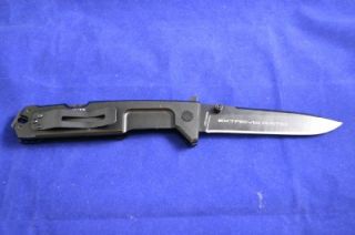 Extrema Ratio Nemesis Black Finish N690 Stainless Cobalt Steel Knife