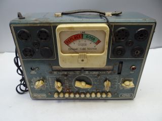 Vintage Used Electrical Instrument Co Jackson Dynamic Tube Tester