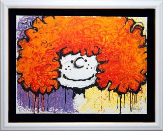 Tom Everhart The Peanuts Big Hair signed 159 250 Certificate