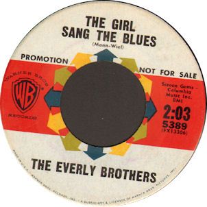 Everly Brothers The Girl Sang 1963 RARE US Promo