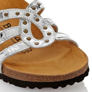 betula metallic printed sandal with studs d 00010101000000~177795_alt1