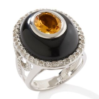 Ramona Singer Multigemstone and Diamond Sterling Silver Ring