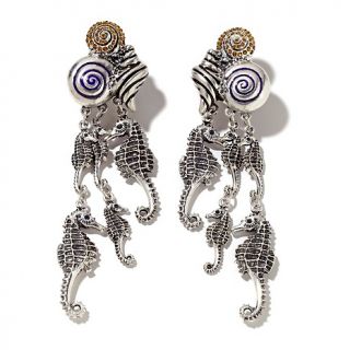  polynesian seahorses crystal drop earrings rating 8 $ 18 87 s h $ 1 99