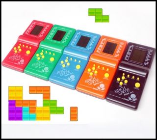 New Tetris Game Hand Held LCD Electronic Game Toys Brick Game