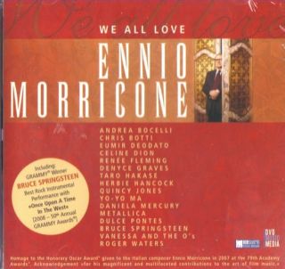 Various We All Love Ennio Morricone CD NEW SEALED