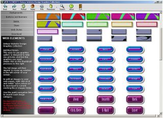 Web Elements even includes a full collection of labeled button sets