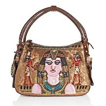 sharif cleopatra queen of beauty leather hobo $ 89 90 $ 229 90