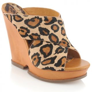  jorgia leopard print cowhair wedge sandal rating 6 $ 94 95 s h